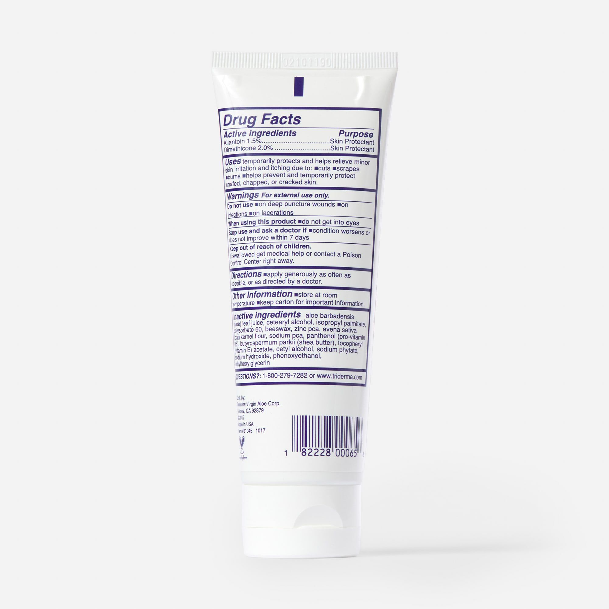 TriDerma Pressure Sore Relief Healing Cream, 4 oz. Tube, , large