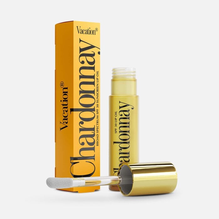 Vacation Chardonnay Lip Oil, SPF 30, 2 fl oz., , large