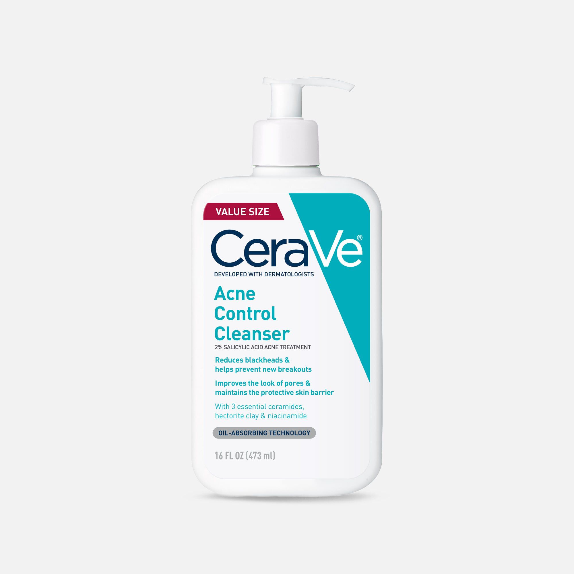 CeraVe Acne Control Cleanser, 16 oz.