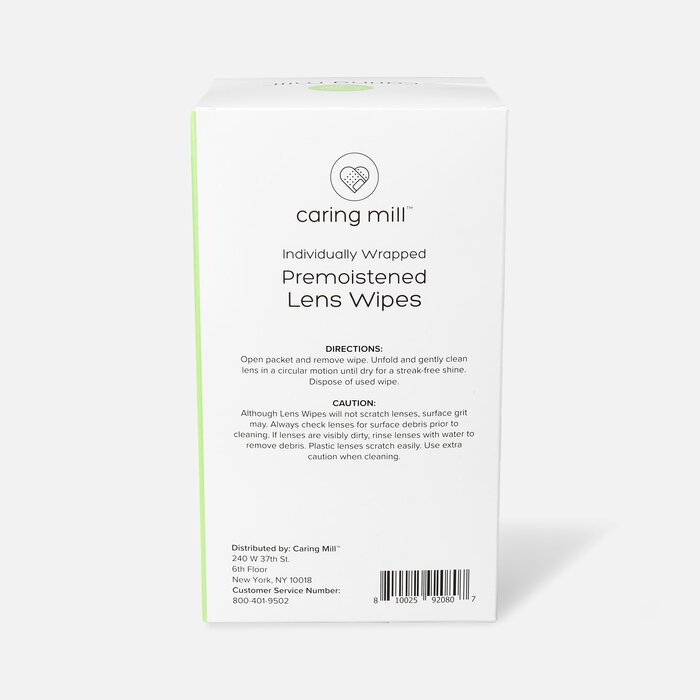 Caring Mill™ Premoistened Lens Wipes, 200 ct., , large