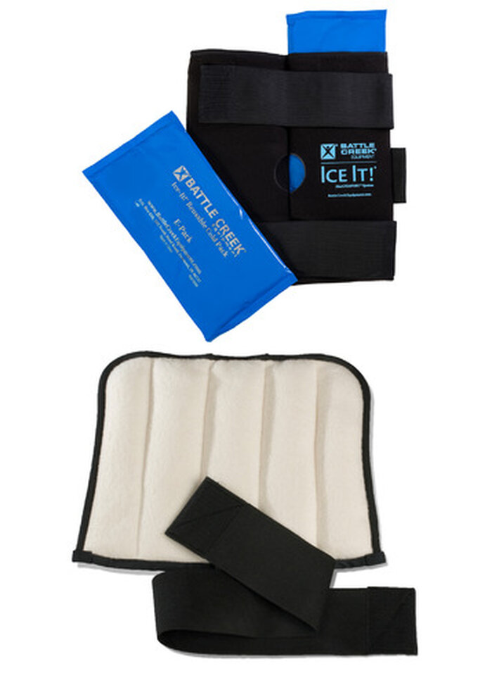 Battle Creek Knee Pain Kit with Moist Heat and Cold Therapy, , large