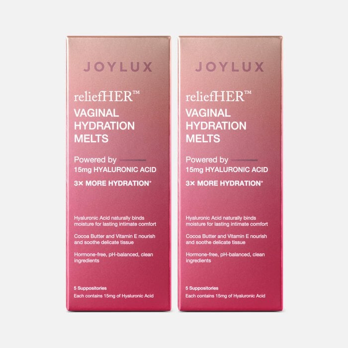 Joylux reliefHER™ Vaginal Hydration Melts, 5 ct. (2 pack), , large