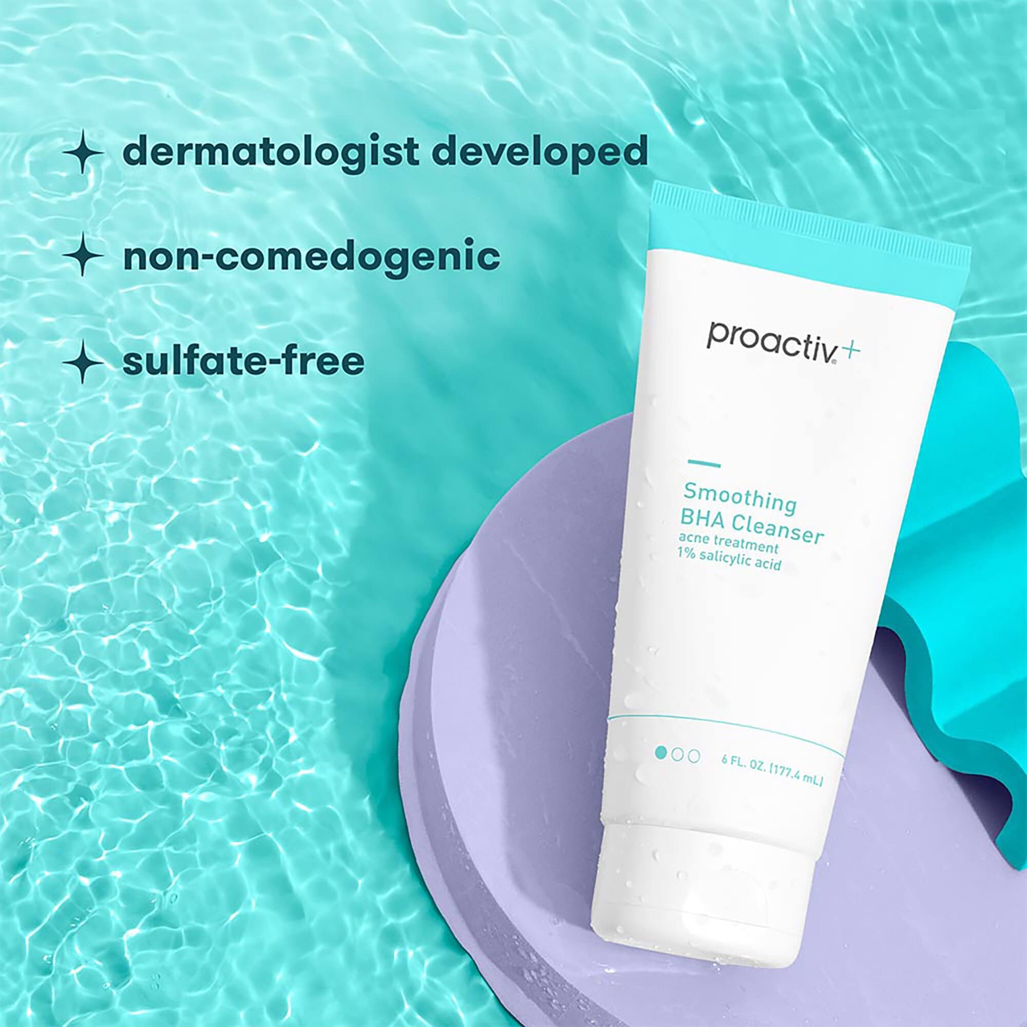 Proactiv+® Smoothing BHA Cleanser, 6 fl. oz., , large