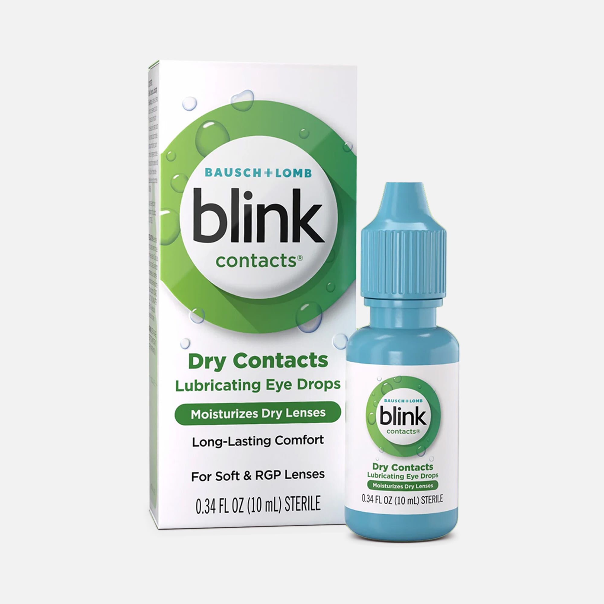 Blink Contacts Lubricating Eye Drops, 10ML