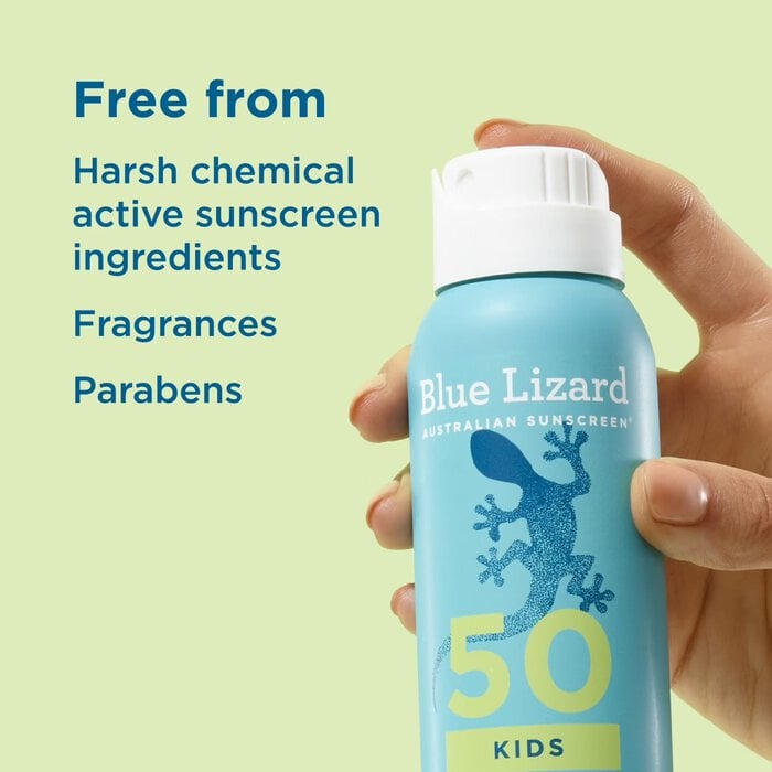 Blue Lizard Kids Mineral Sunscreen Spray, SPF 50, 5 oz., , large