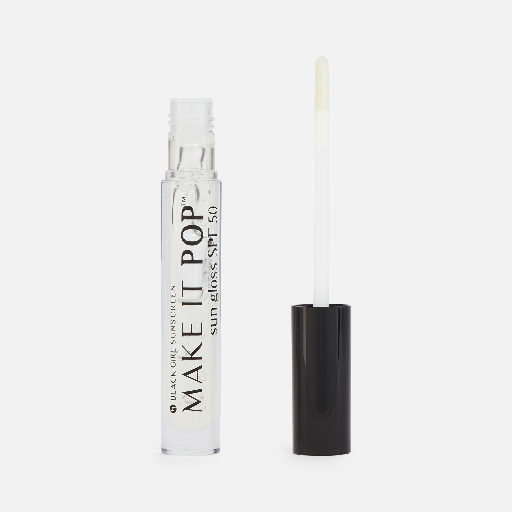 Black Girl Sunscreen Make It Pop Sungloss Sunscreen Lip Gloss, SPF 50, 0.13 fl oz., , large