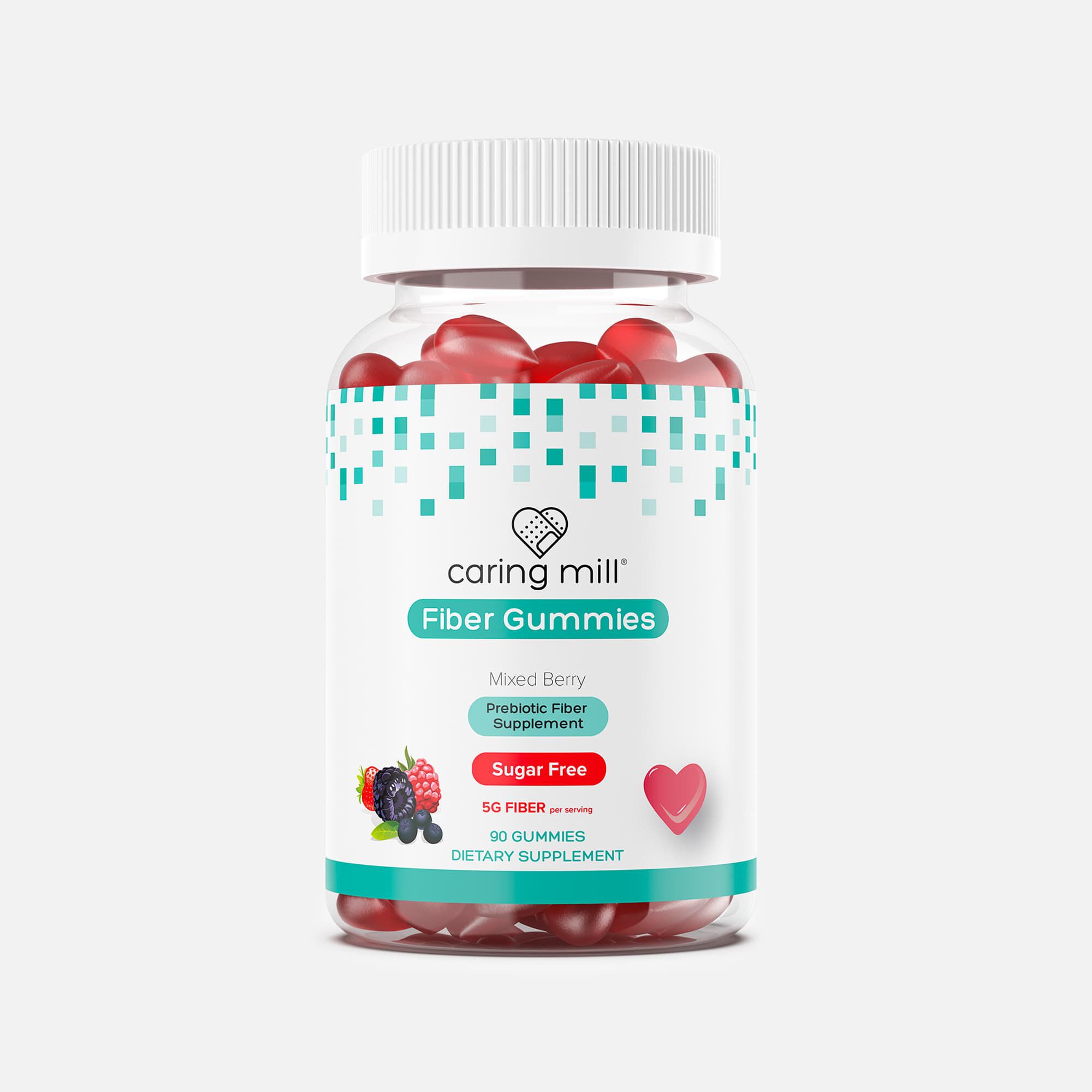 Caring Mill™ Fiber Gummy Vitamins, 90 ct., , large