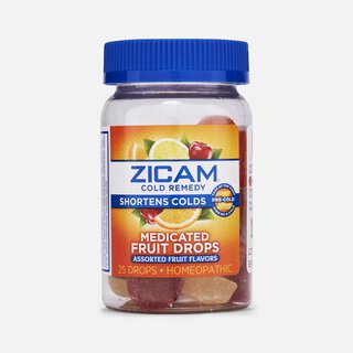 Zicam Cold Remedy Medicated Fruit Drops, 25 ct., , large