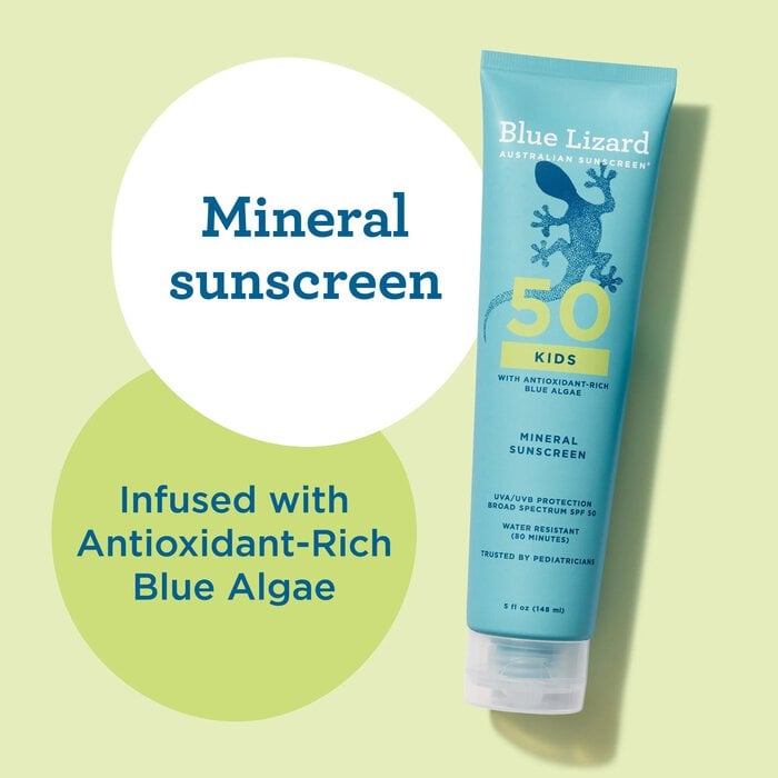 Blue Lizard Kids Mineral Sunscreen Lotion, SPF 50, 5 fl. oz., , large