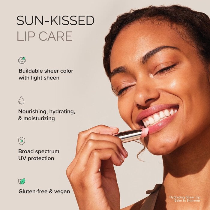 MDSolarSciences Hydrating Sheer Lip Balm SPF 30, Shimmer, .15 oz., Shimmer, large