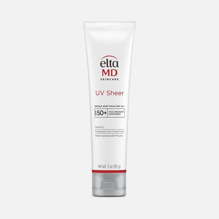 EltaMD UV Sheer Broad-Spectrum Zinc Oxide Face & Body Sunscreen, SPF 50+, , large