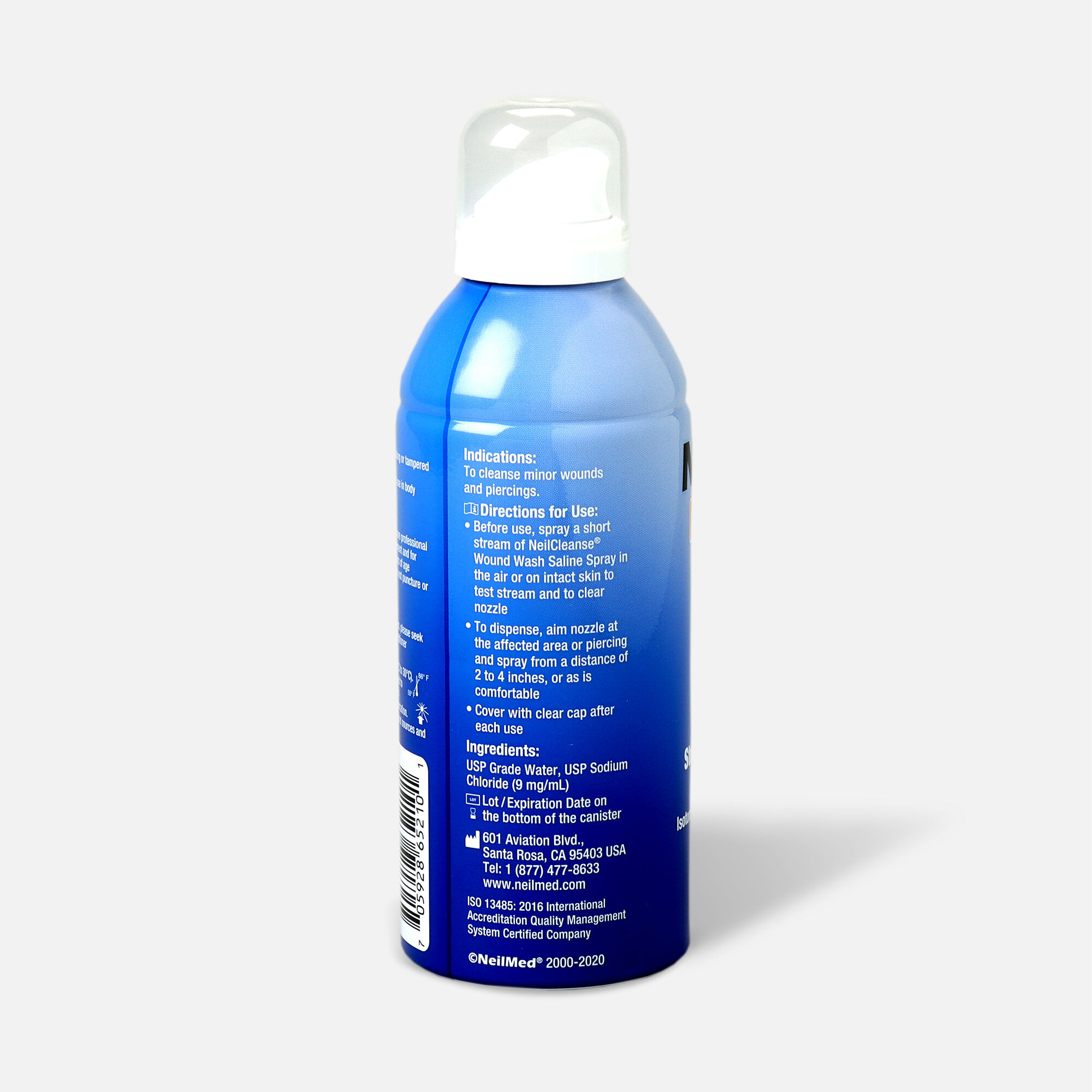 NeilCleanse Wound Wash Saline Spray 6 oz., , large