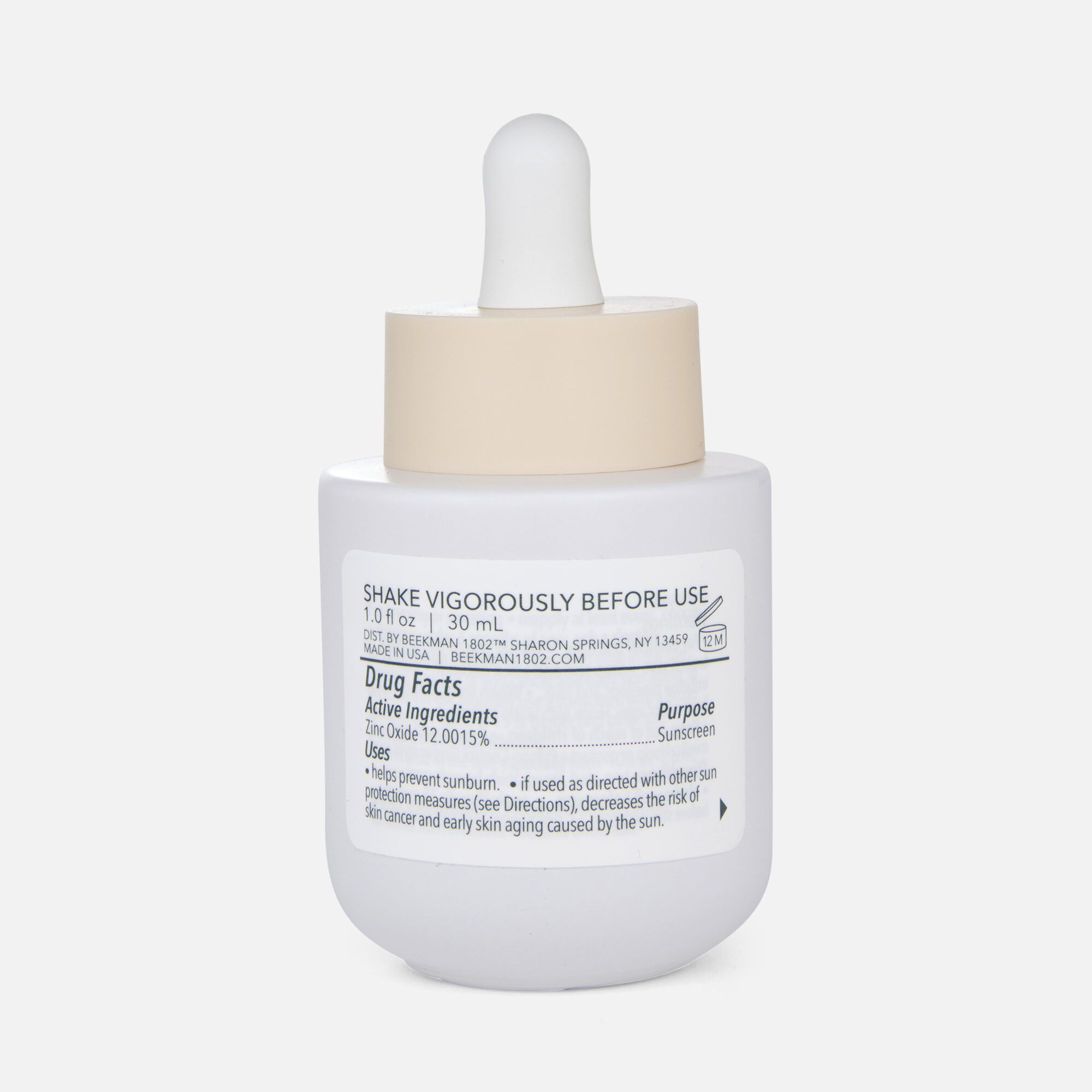 Beekman 1802 Milk Tint SPF43 Broad Spectrum Tinted Primer Serum, Fair, 1 fl oz., , large