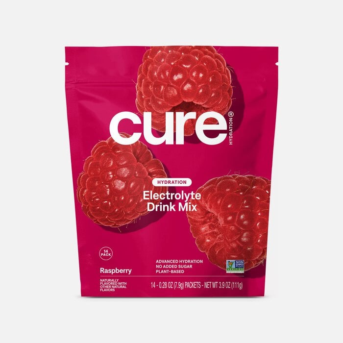 Cure Hydrating Electrolyte Drink Mix Pouches, 14 ct., , large