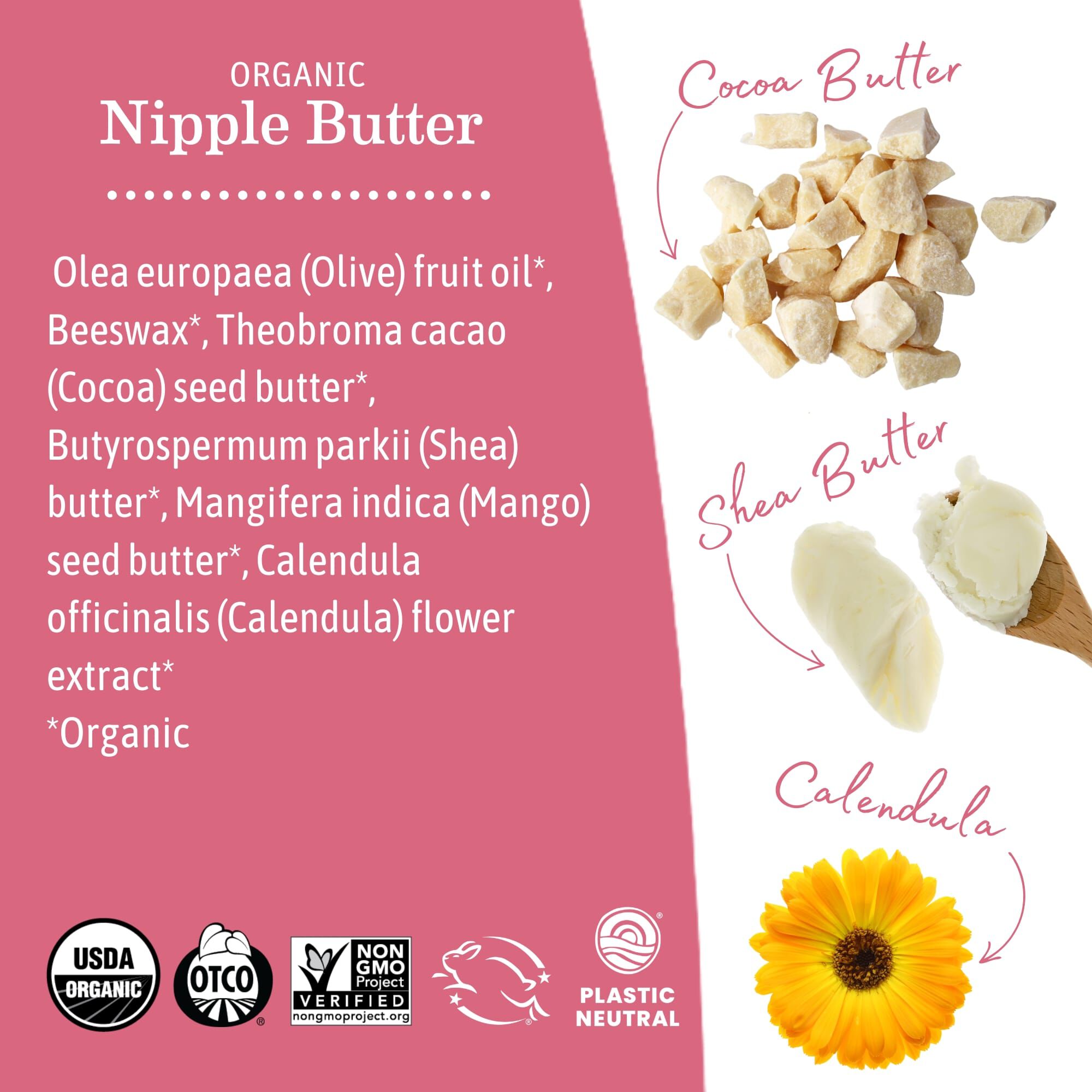 Earth Mama Organic Nipple Butter, 2 oz., , large