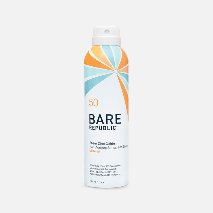 Bare Republic Mineral SPF 50 Sunscreen Spray, Vanilla-Coco, 6 fl oz., , large