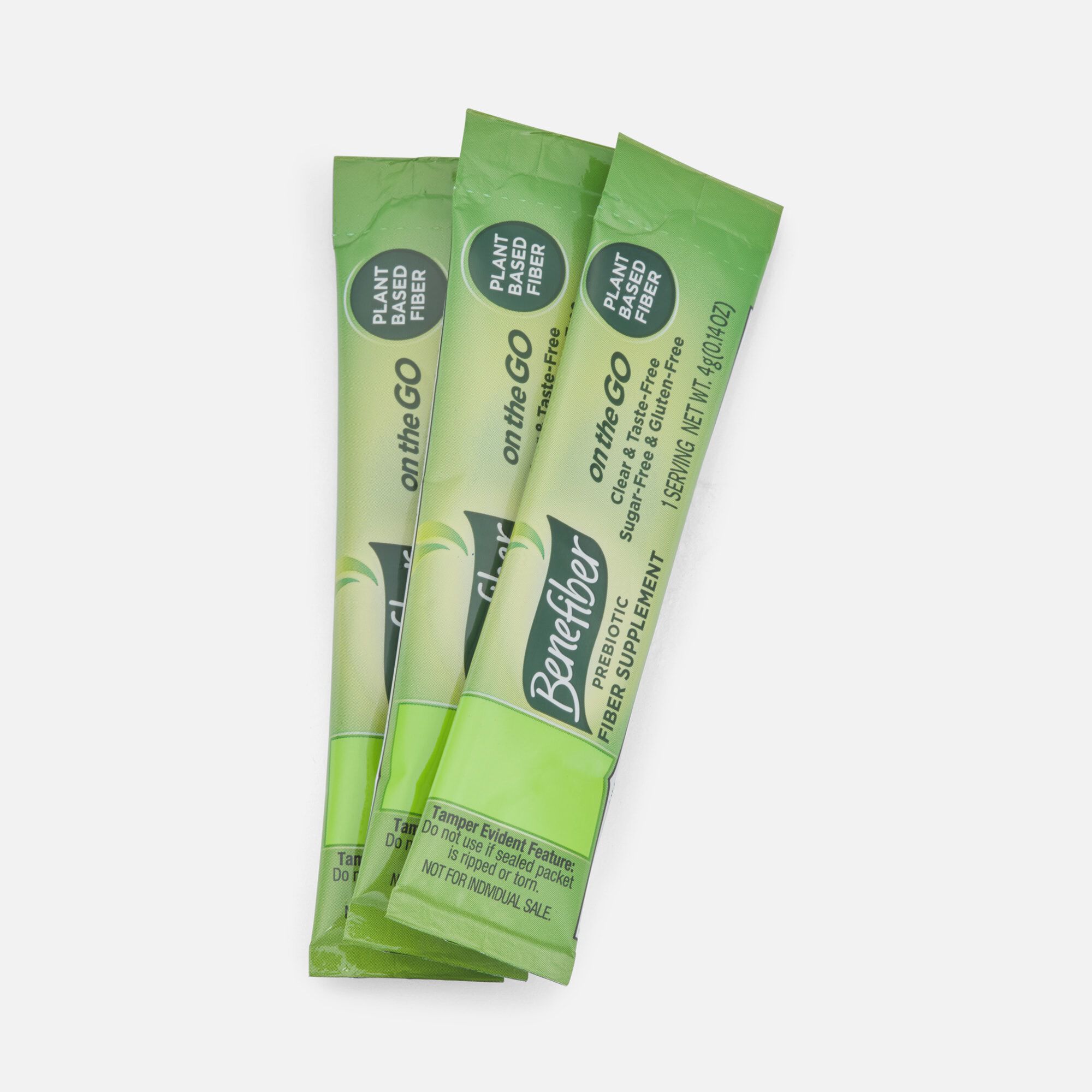 Benefiber On The Go Prebiotic Daily Fiber Supplement Powder Sticks, For Digestive Health, Unflavored, 28 ct., , large