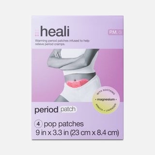 Heali Warming Period Pain Night Patch, 4 ct., , large
