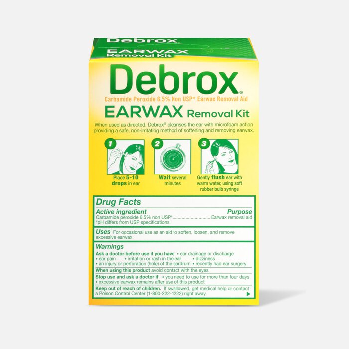 Debrox Earwax Removal Kit, , large