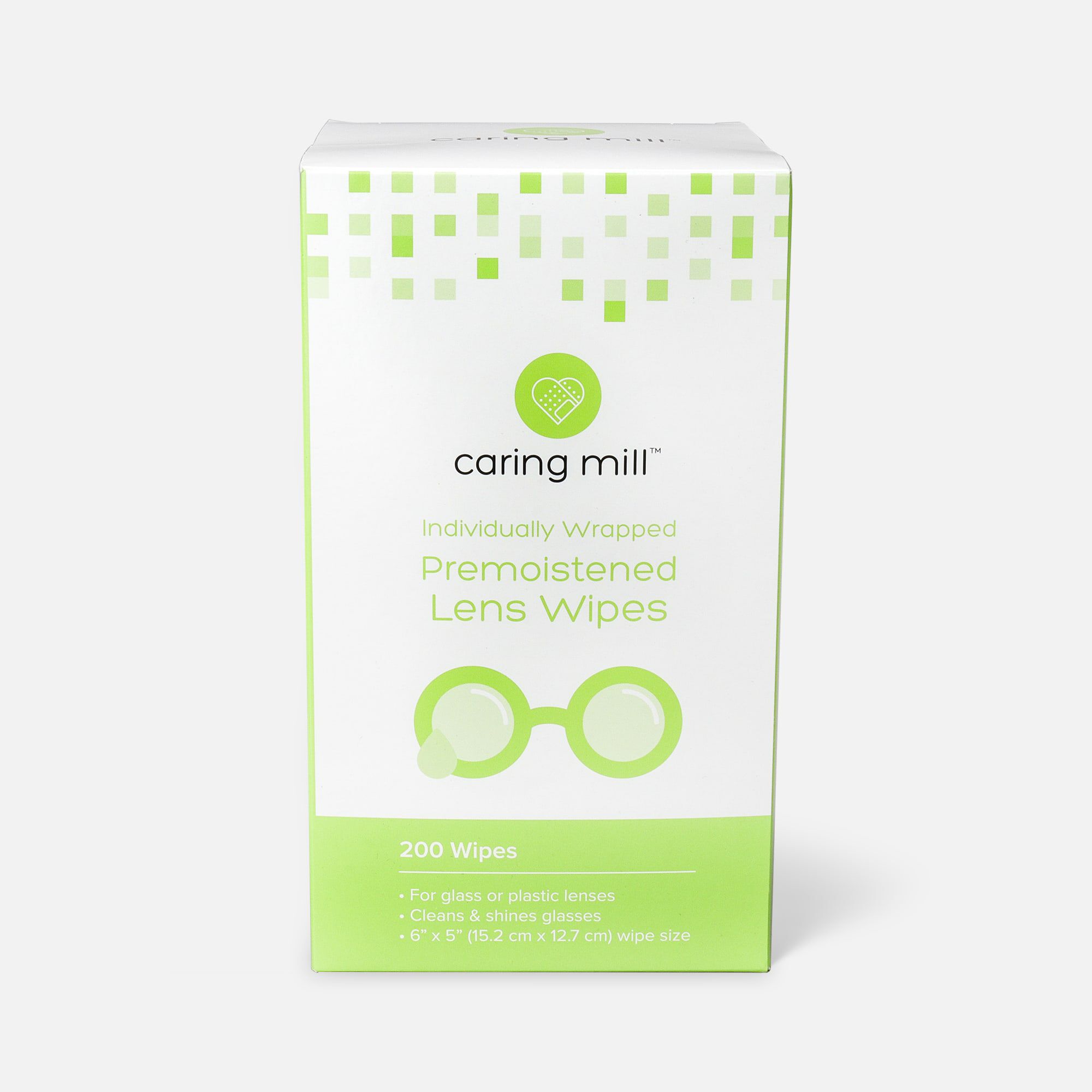 Caring Mill™ Premoistened Lens Wipes, 200 ct., , large