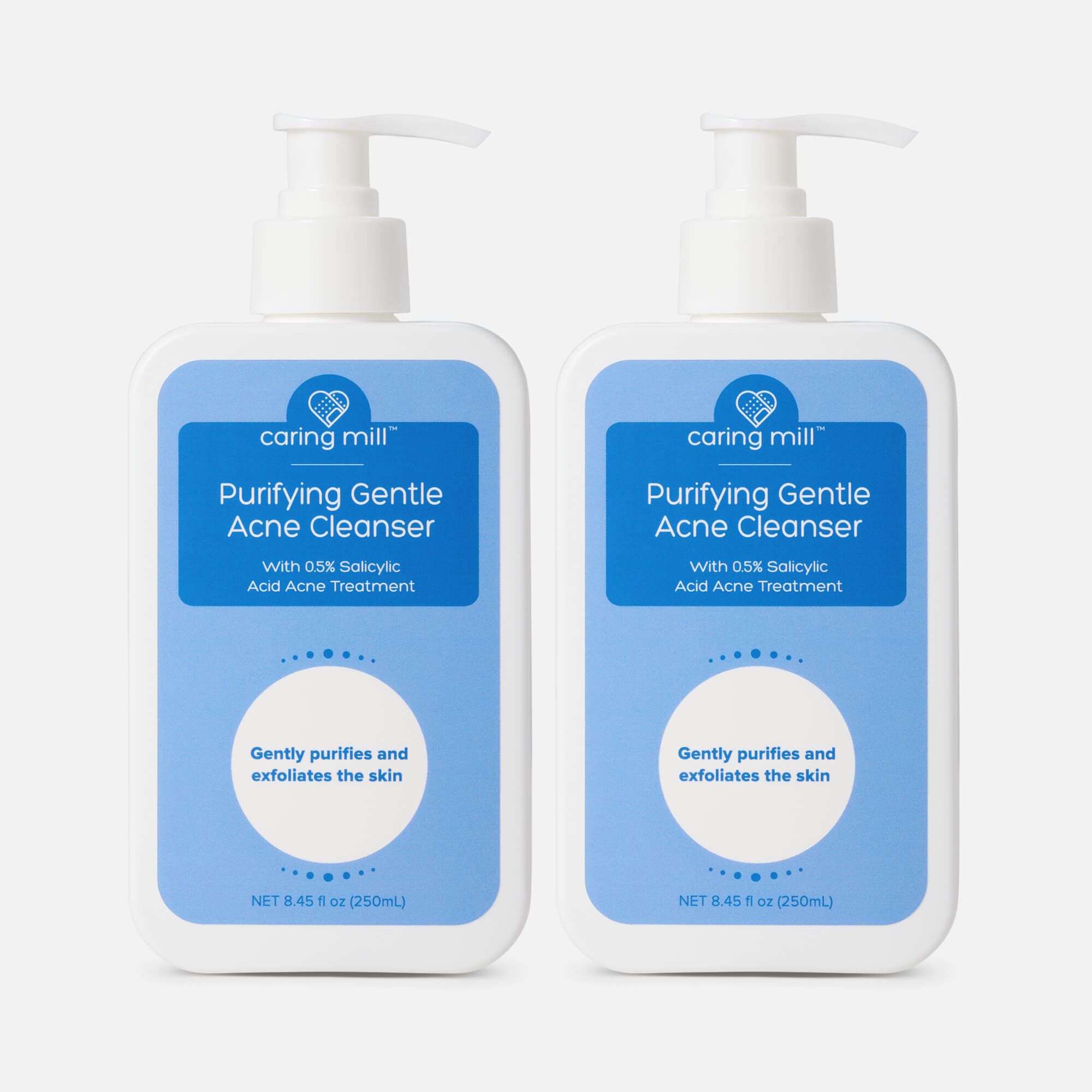 Caring Mill™ Acne Clearing Cleanser with Salicylic Acid, 8 fl oz. (2-Pack)