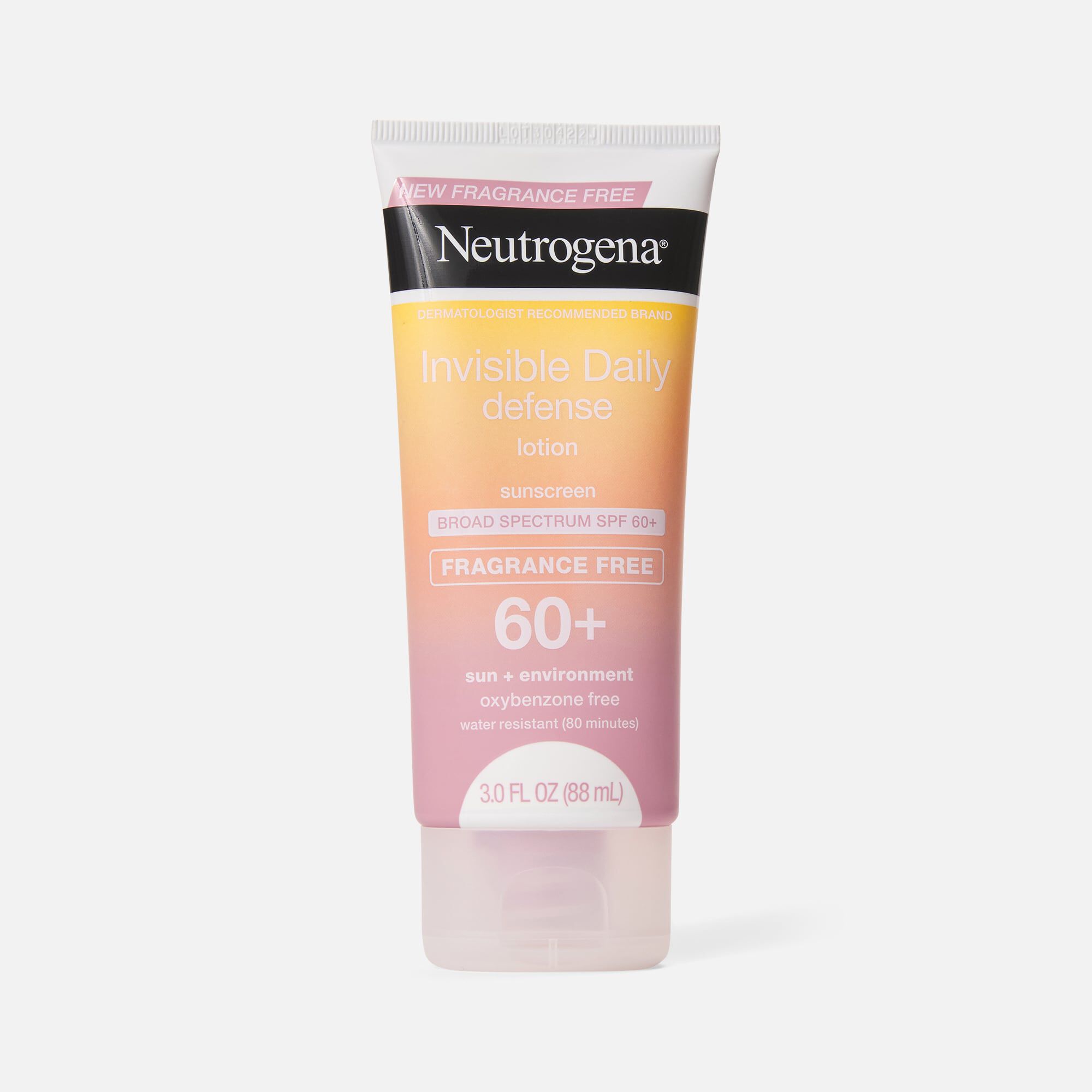 Neutrogena Invisible Defense Fragrance-Free Lotion SPF 60+, 3 oz., , large