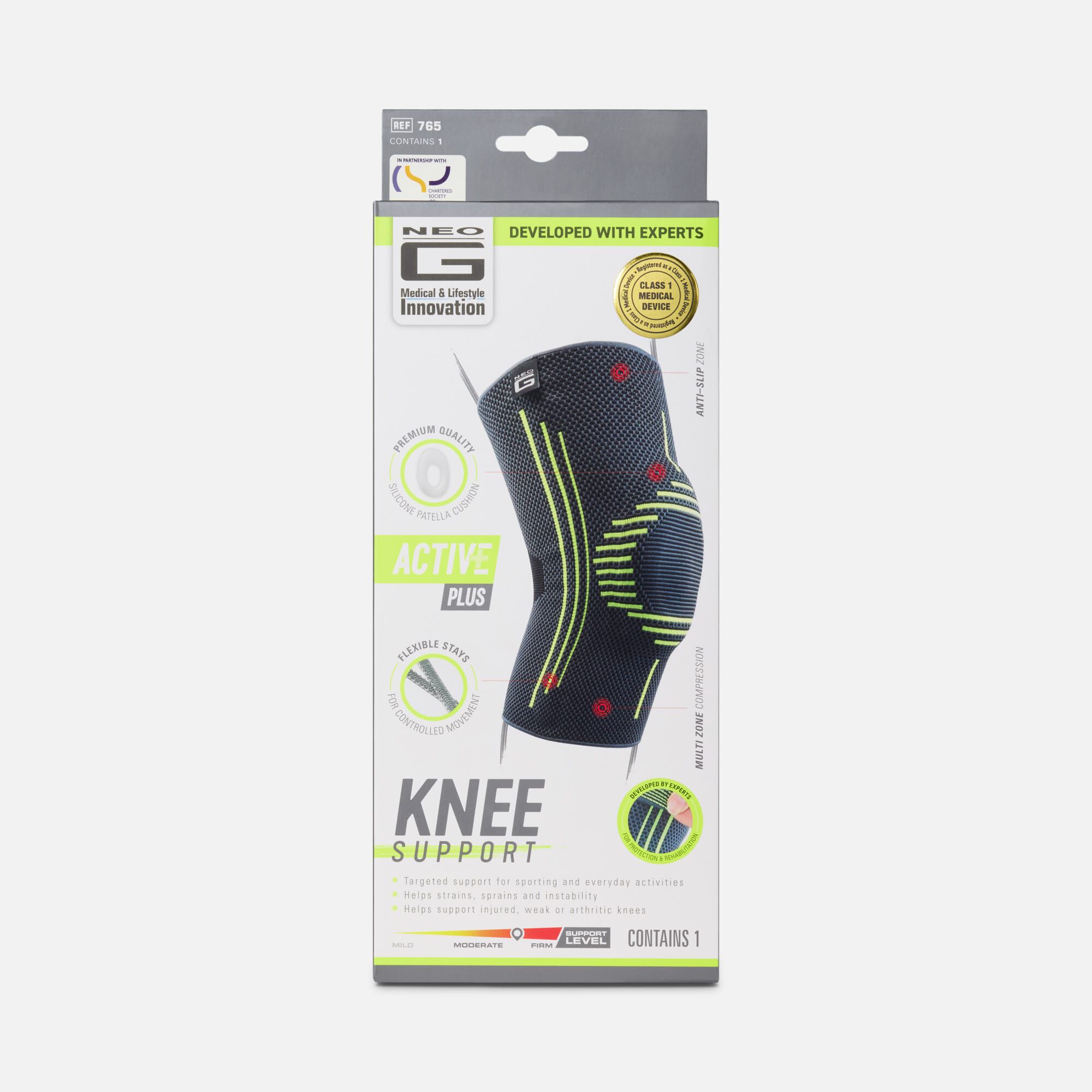 Neo G Active Plus Knee Support, Large