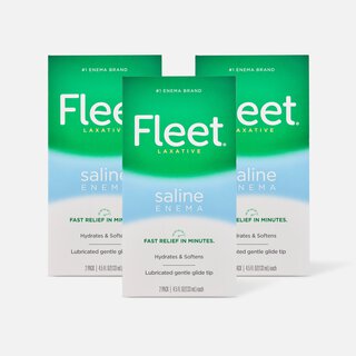 Fleet Enema, Ready-to-Use Saline Laxative (3-Pack), , large