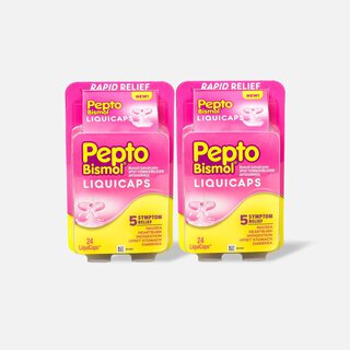Pepto Bismol LiquiCaps, 24 ct. (2-Pack), , large