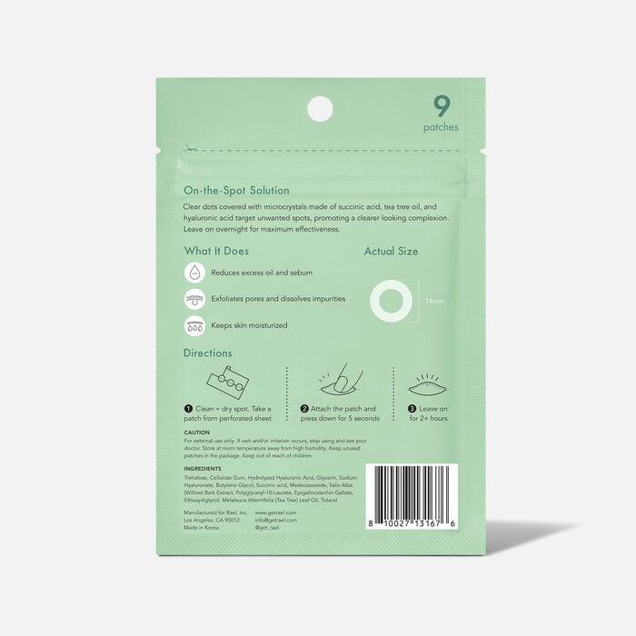 Rael Beauty Miracle Patch Microcrystal Spot Dot, 9 ct., , large