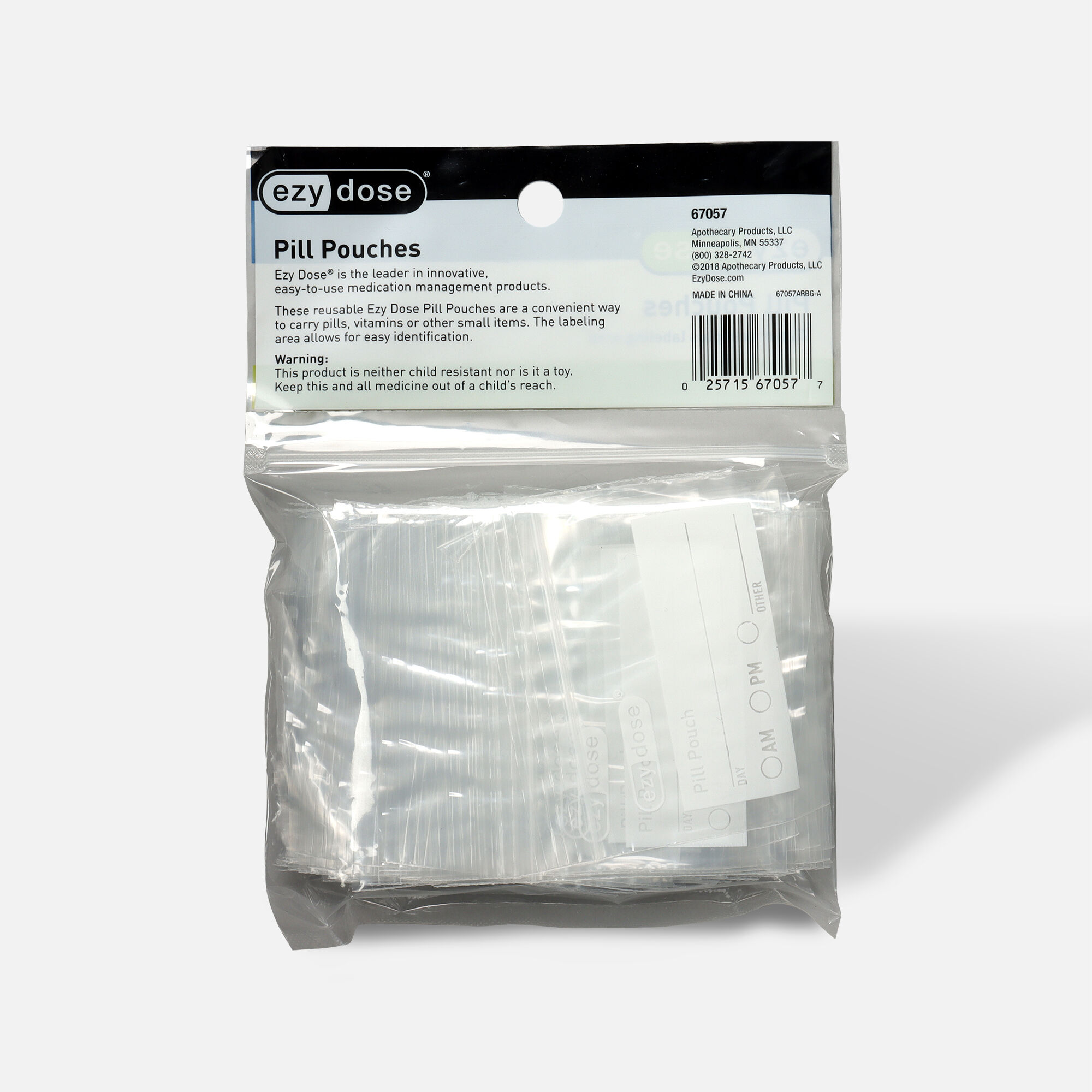 EZY Dose Disposable Pill Pouch, 100 ct., , large