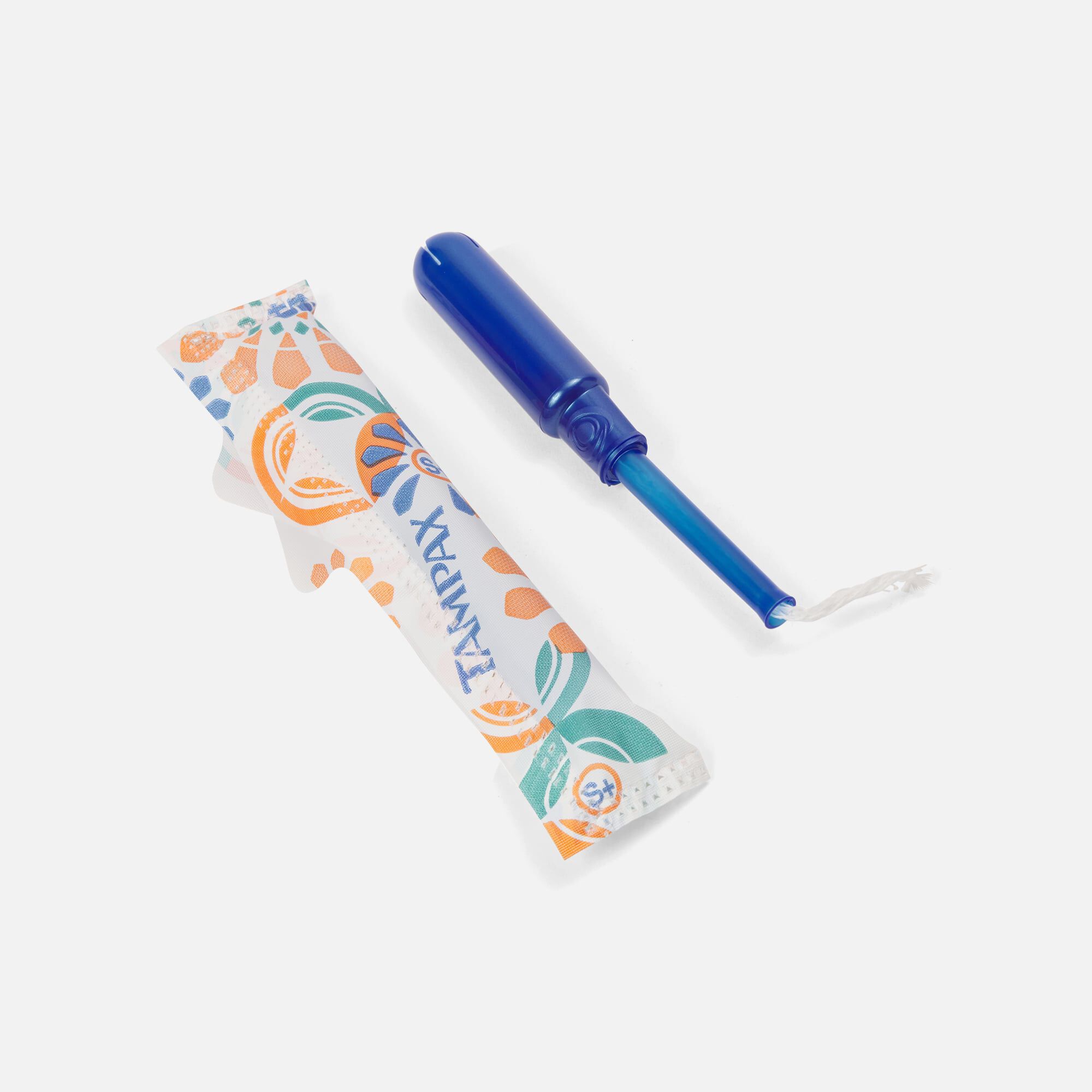Tampax Pearl Tampons, Super + Absorbency, 18 ct., , large