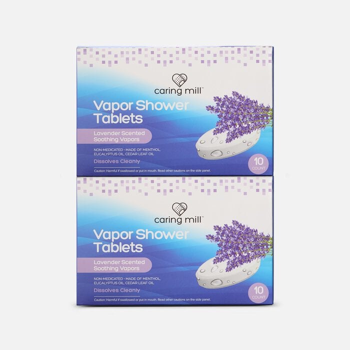 Caring Mill™ Vapor Shower Tablets Lavender, 10 ct. (2-Pack), , large