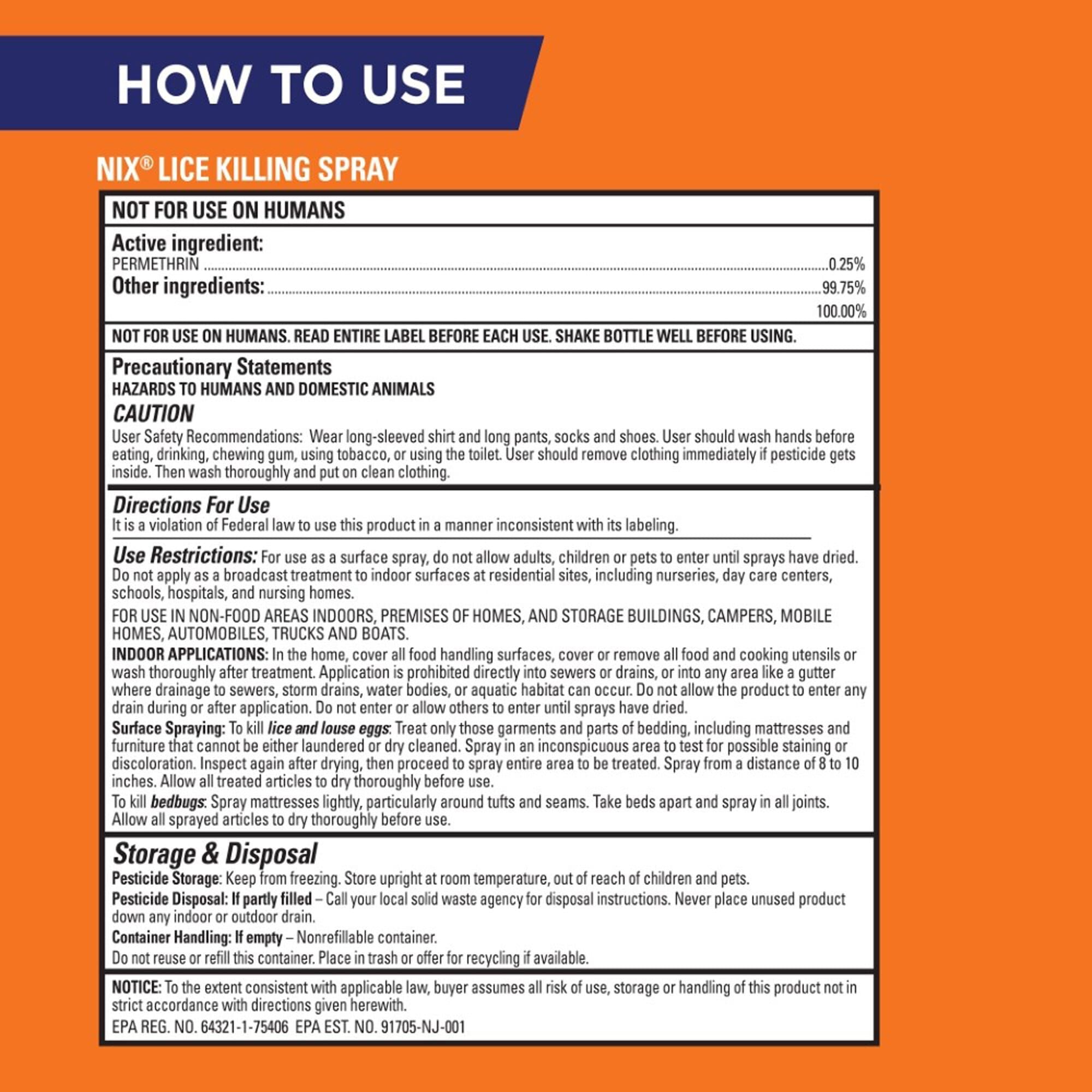 Nix Ultra Super Lice Removal Kit Lice Removal Treatment For Hair and Home, , large