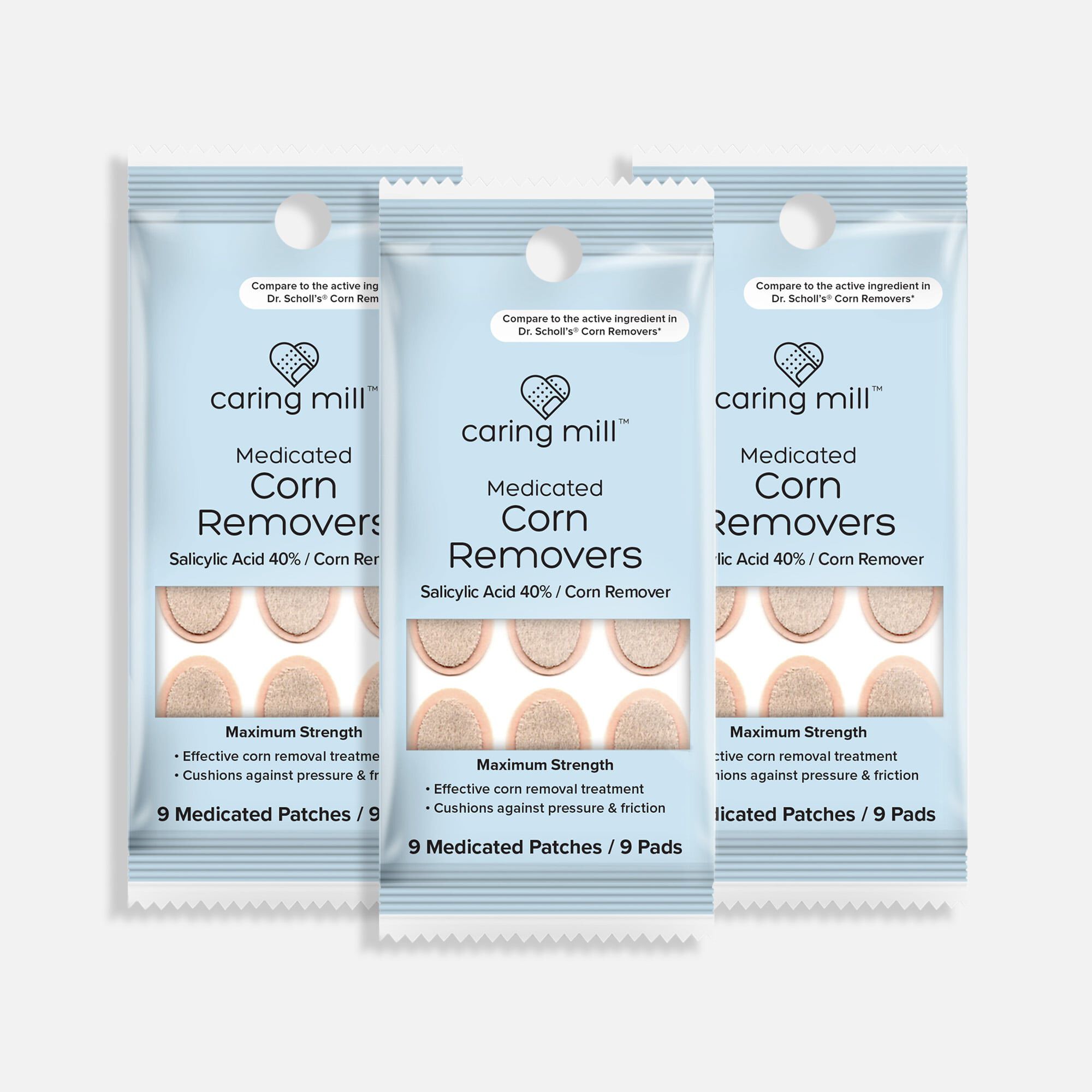 Caring Mill™ Medicated Corn Removers, 9 ct. (3-Pack), , large