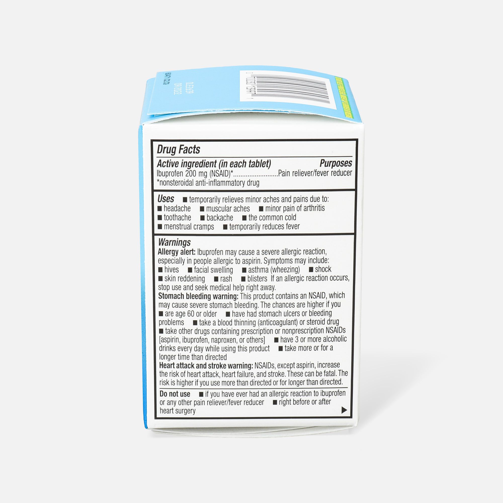 GoodSense® Ibuprofen Coated Tablets 200 mg, Pain Reliever & Fever Reducer, , large