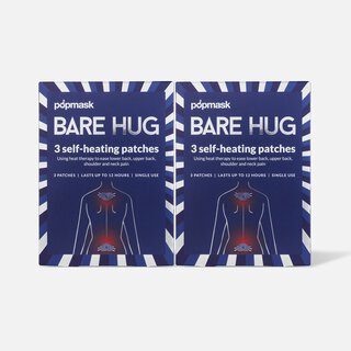 POPMASK Bare Hug Self-Heating Patches, 3 ct. (2-Pack), , large