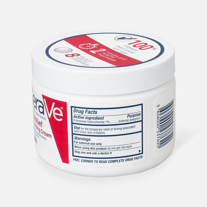 CeraVe Moisturizing Cream for Itch Relief, , large