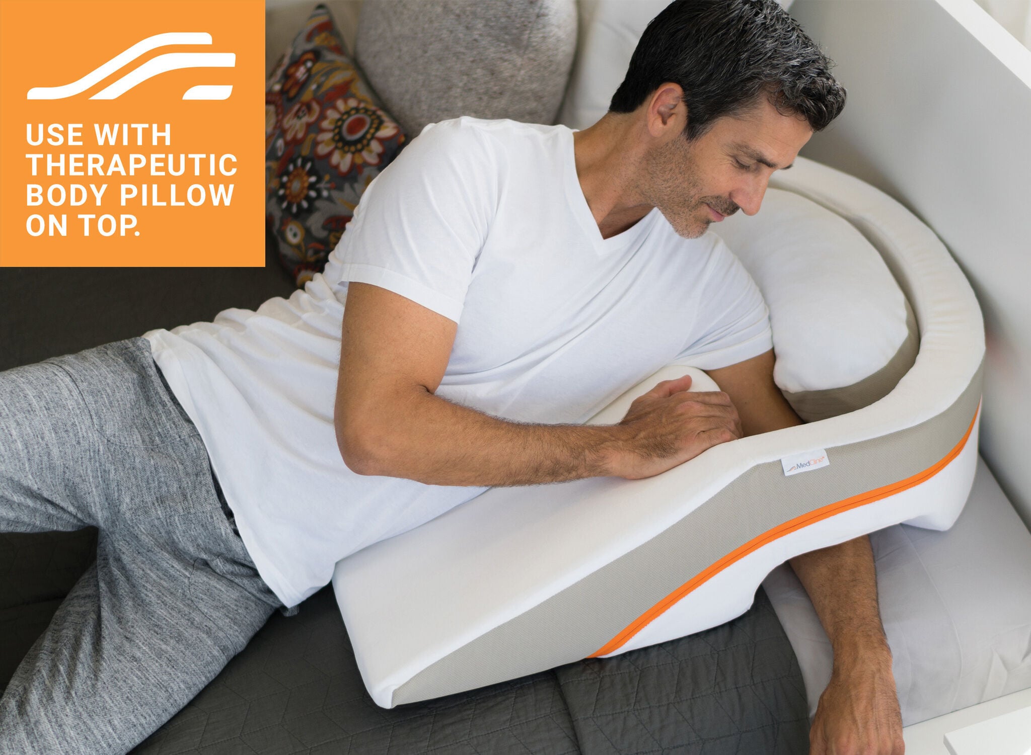 MedCline Acid Reflux Relief System, L, , large