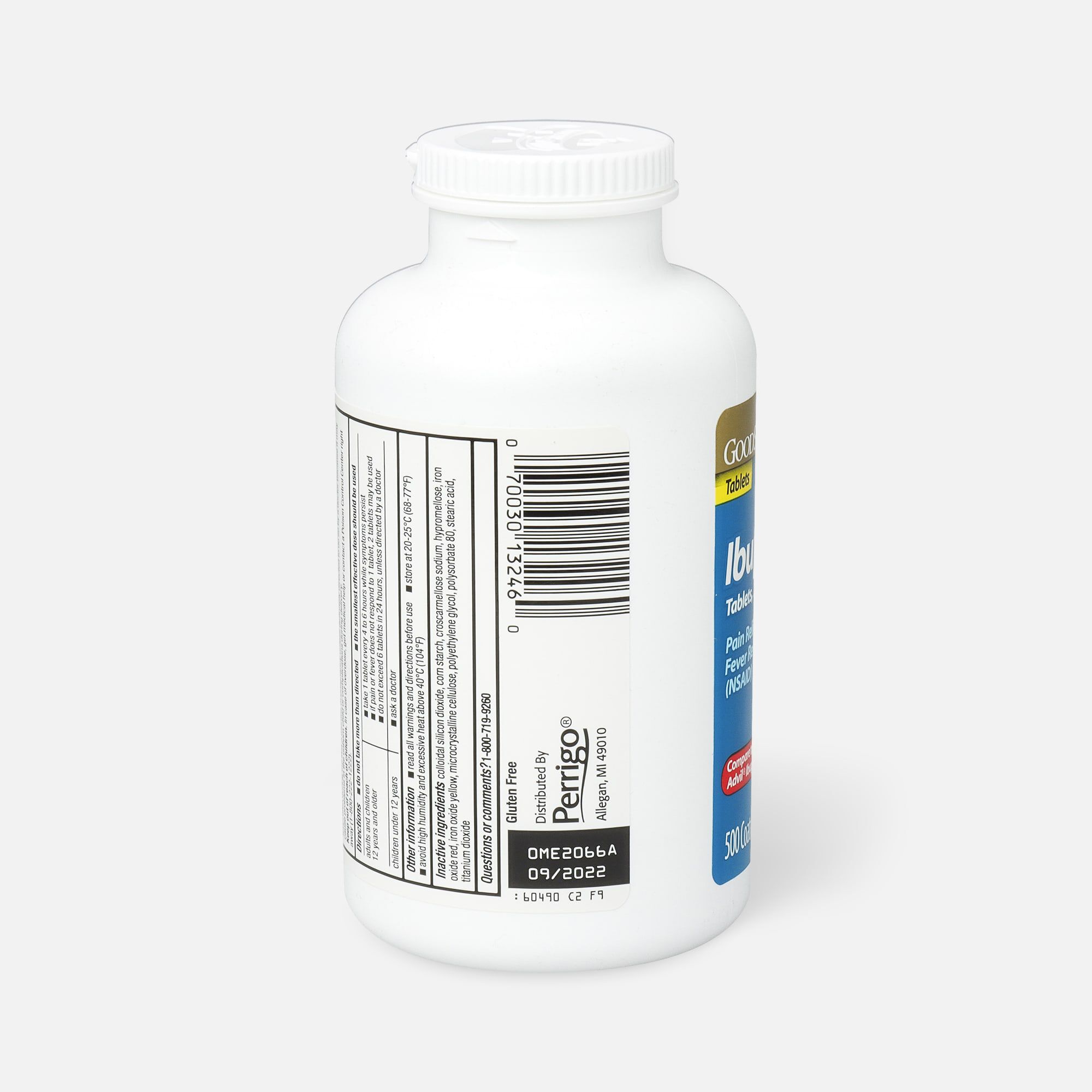 GoodSense® Ibuprofen Coated Tablets 200 mg, Pain Reliever & Fever Reducer, , large