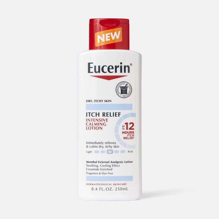 Eucerin Calming Itch Relief Lotion, 8.4 oz., , large