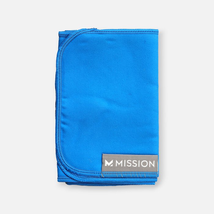 Mission Fever Relief Cooling Towel, Electric Blue Lemonade, , large