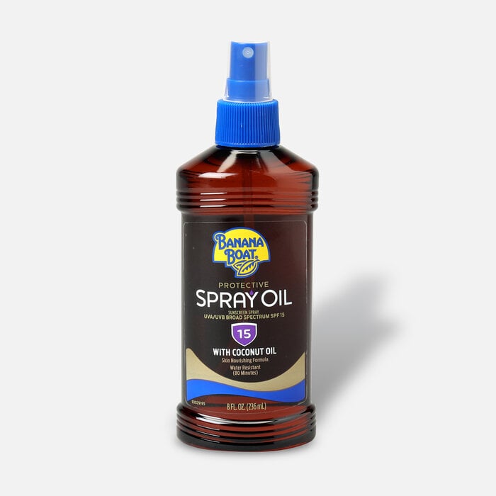 Banana Boat Tanning Oil, Protective, SPF 15, 8 fl oz., , large