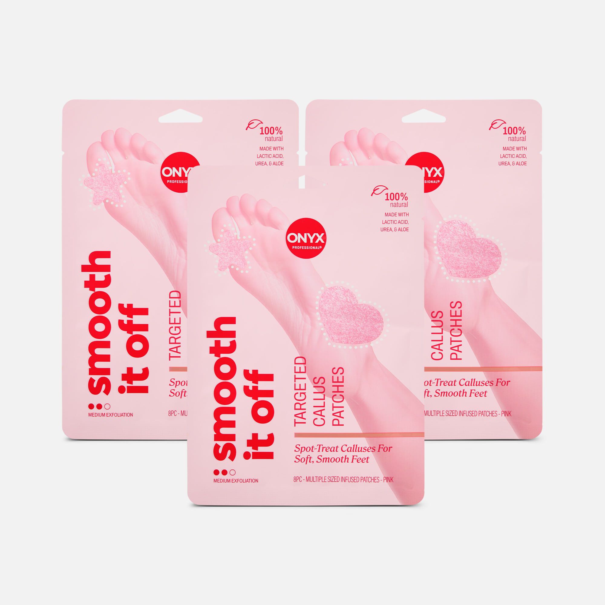 ONYX Professional® Smooth It Off Callus Patches, 8 pc. (3 pack)