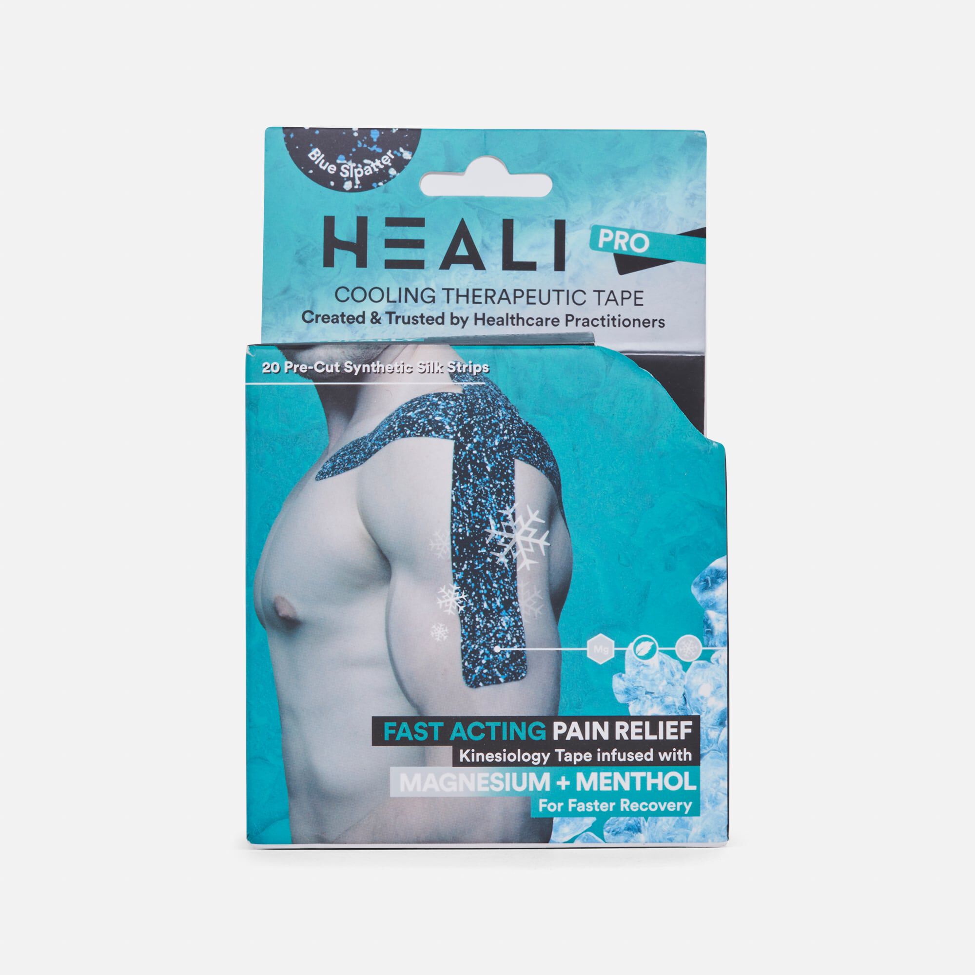 Heali Magnesium and Menthol Infused Kinesiology Tape
