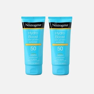 Neutrogena Hydro Boost Water Gel Moisturizing Sunscreen Lotion, SPF 50, 3 fl oz. (2-Pack), , large