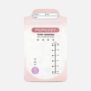 Momcozy Temp-Sensing Breastmilk Storage Bags, 120 ct., , large