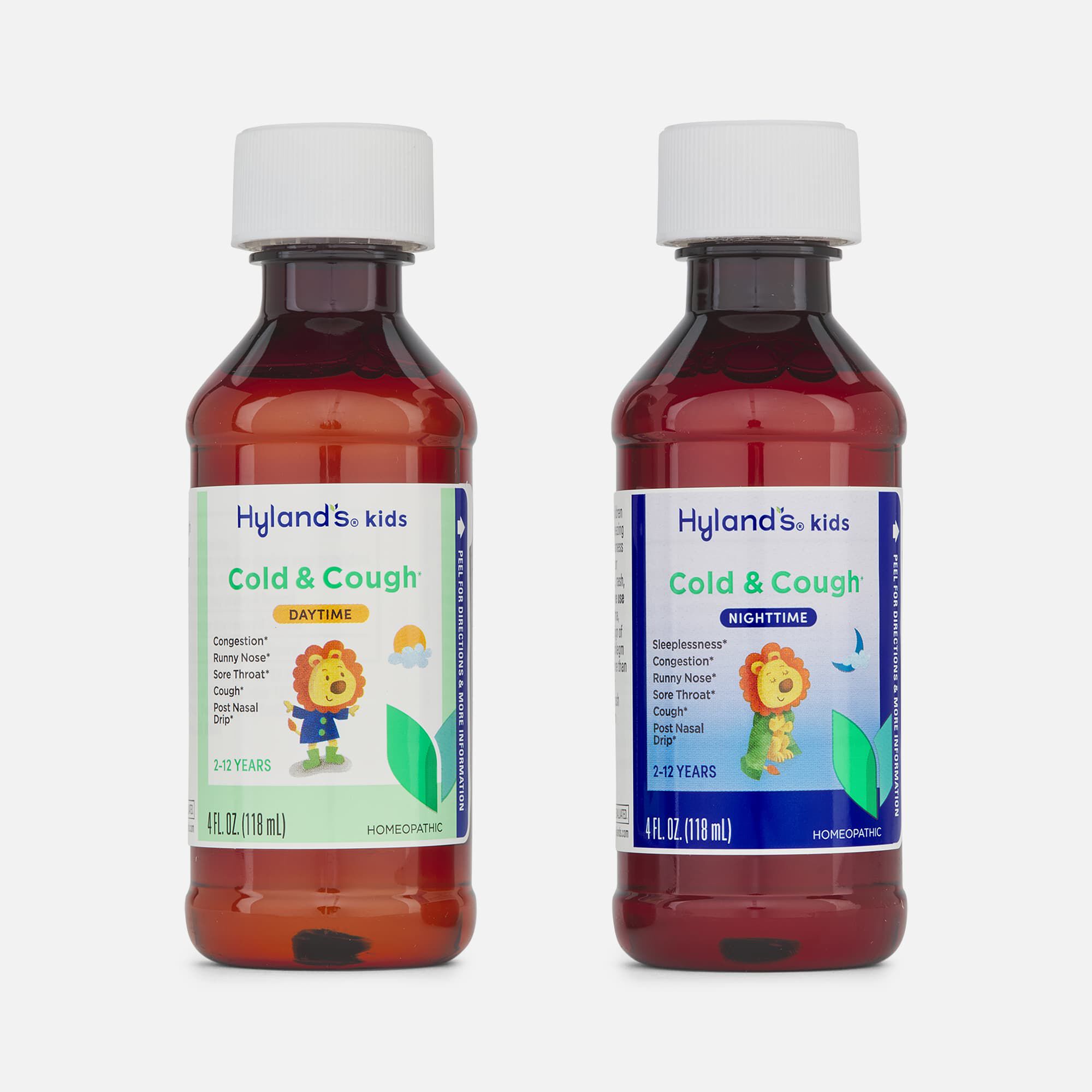 Hyland's Kids Cold & Cough Day & Night Combo Pack, Two 4 oz. Bottles, , large