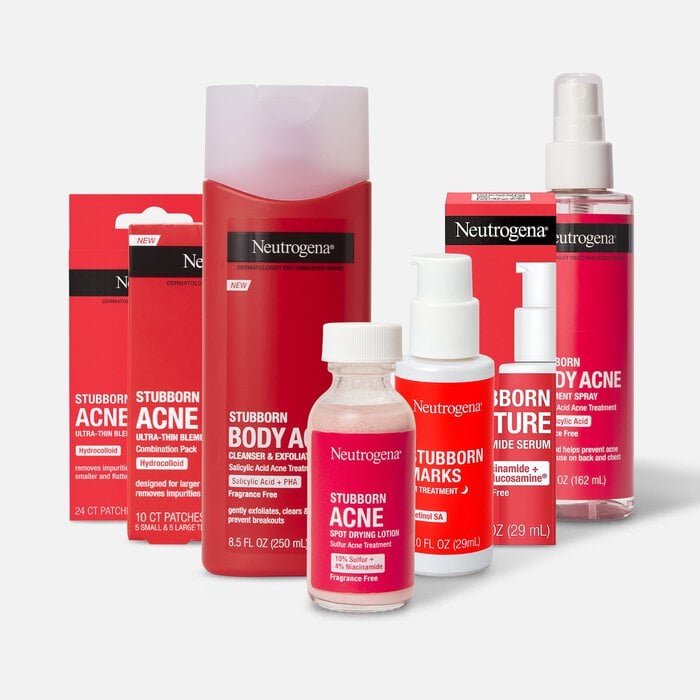 Neutrogena Stubborn Acne Bundle, , large