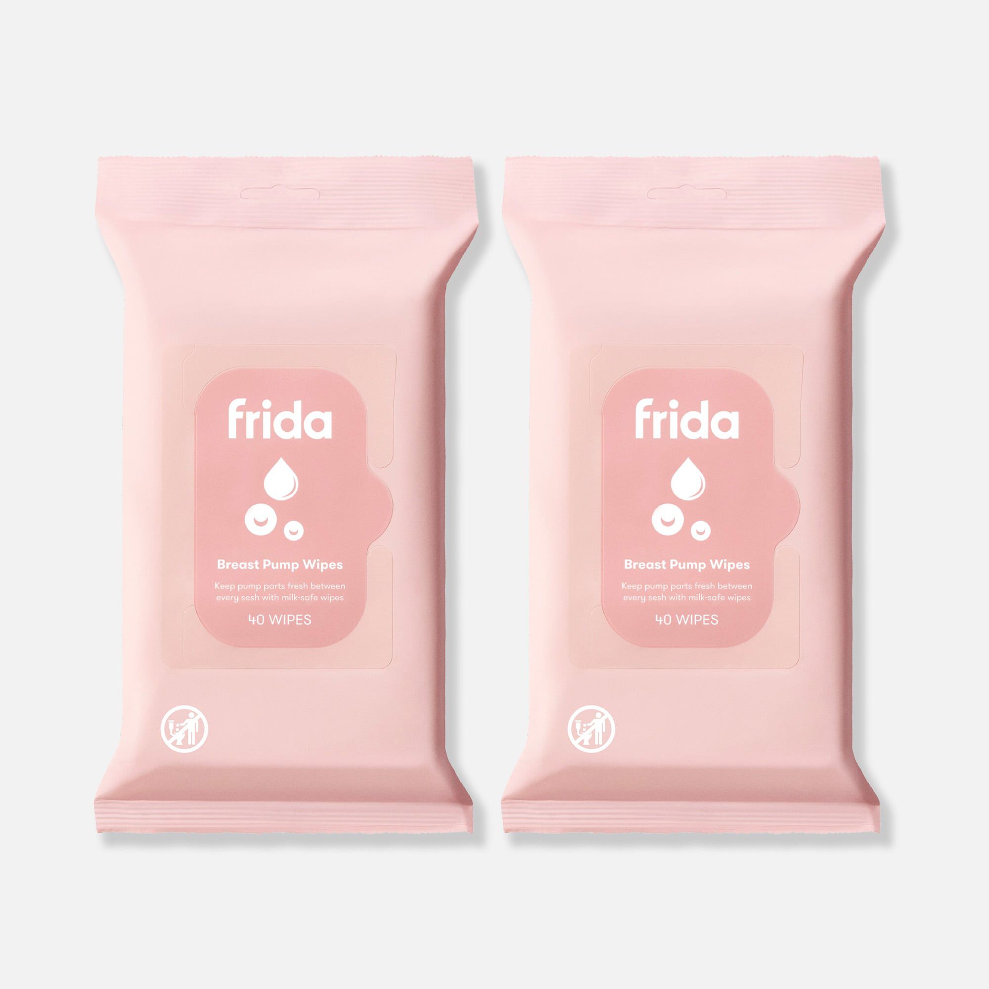 Frida Breast Pump Wipes, 40 ct. (2-Pack)
